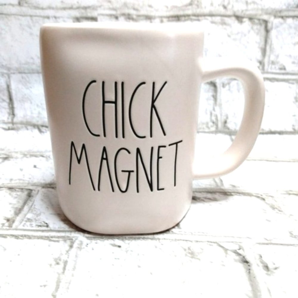 RAE DUNN CHICK MAGNET coffee mug brand new
